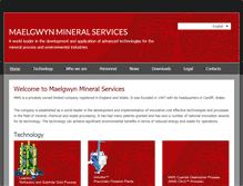 Tablet Screenshot of maelgwyn.com